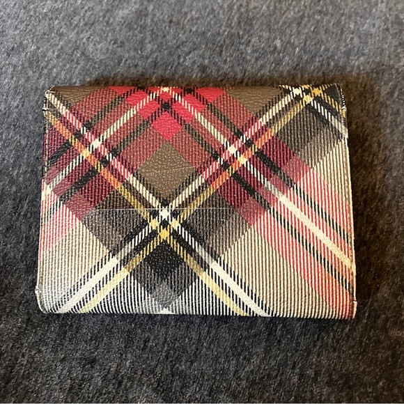Vivienne Westwood Plaid Holiday wallet - Picture 10 of 12